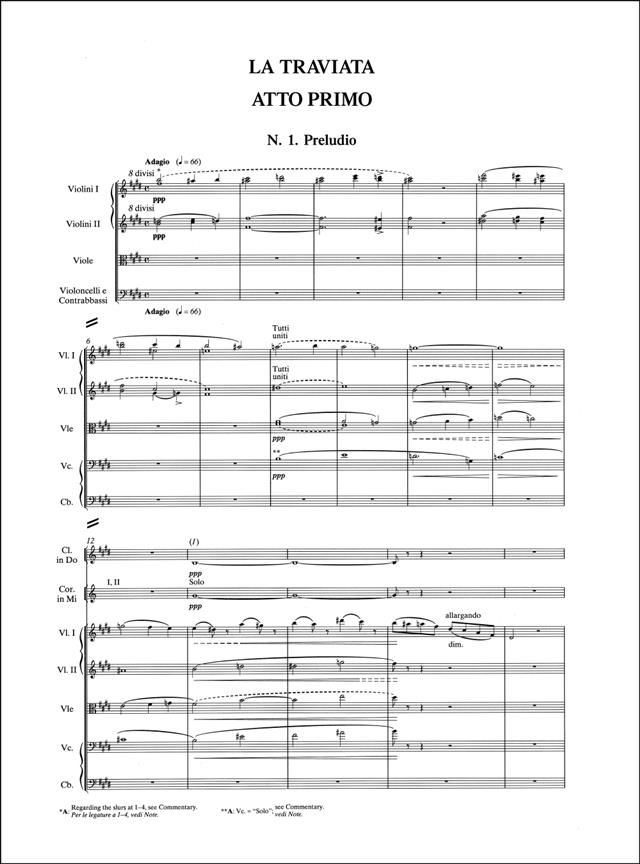 La Traviata - Edited by Fabrizio Della Seta - opera